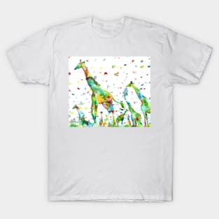 GIRAFFES GALORE.1 T-Shirt